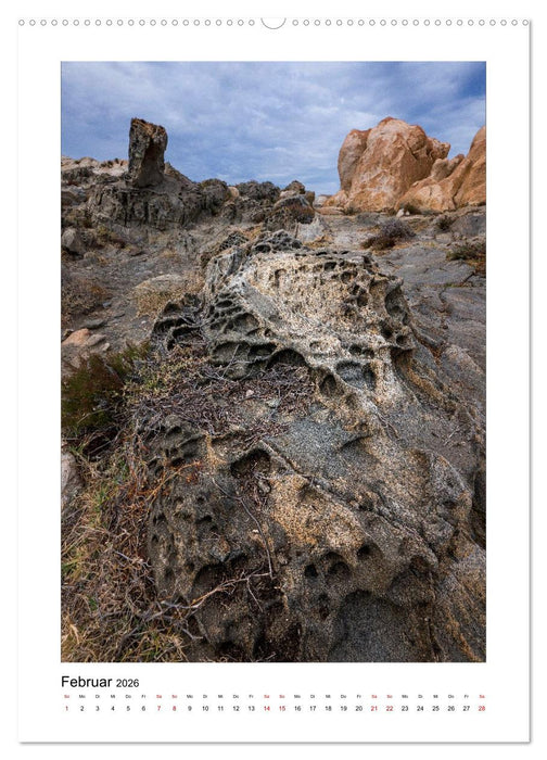 Skulpturen aus Wind und Wellen (CALVENDO Wandkalender 2026)