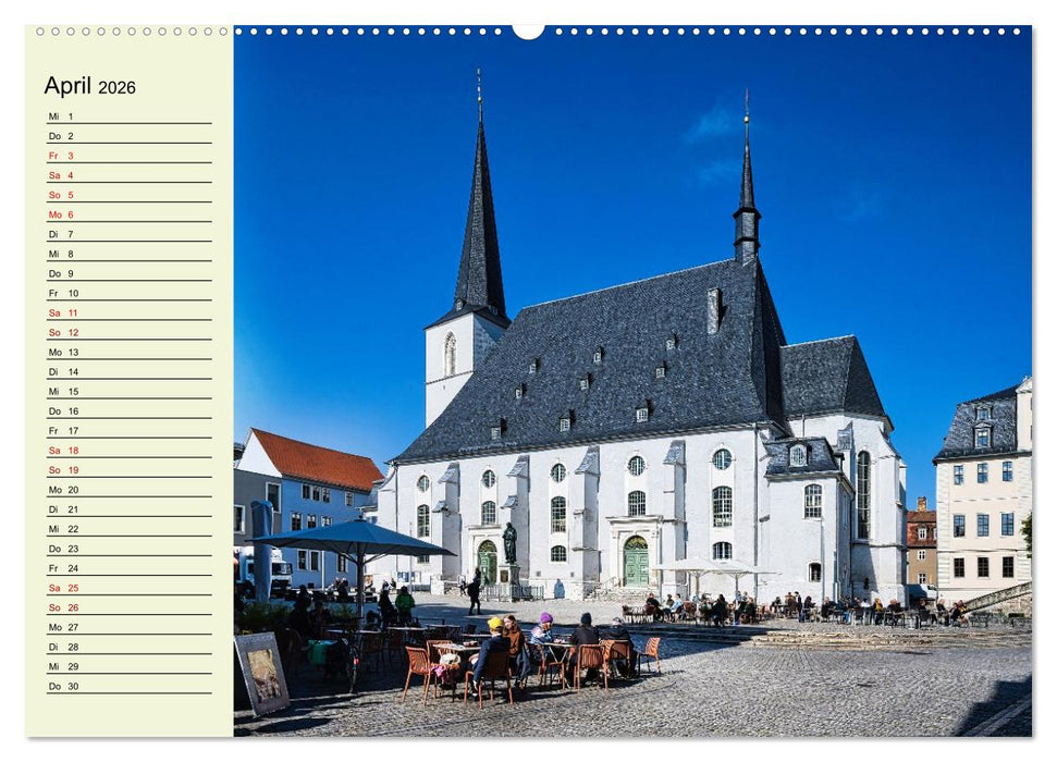 Weimar - Mit Plan durch das Jahr (CALVENDO Premium Wandkalender 2026)
