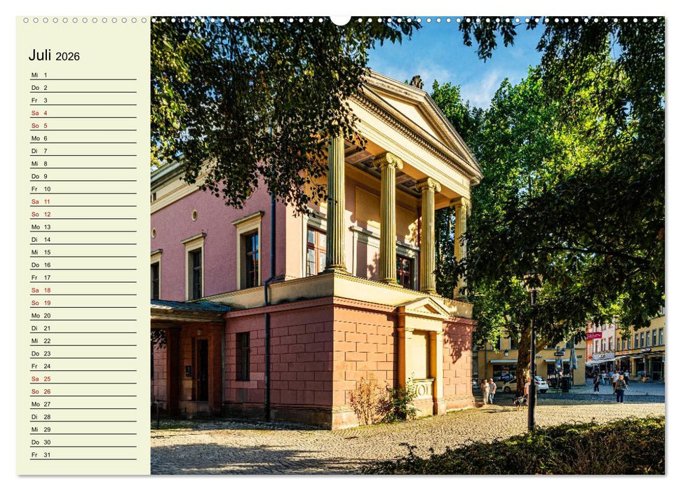 Weimar - Mit Plan durch das Jahr (CALVENDO Premium Wandkalender 2026)