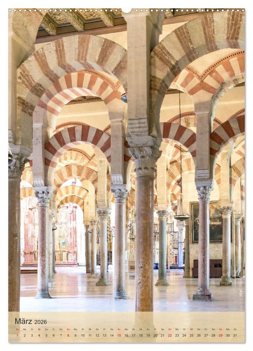 Das maurische Erbe Spaniens (CALVENDO Premium Wandkalender 2026)