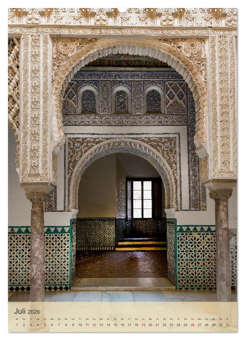 Das maurische Erbe Spaniens (CALVENDO Premium Wandkalender 2026)