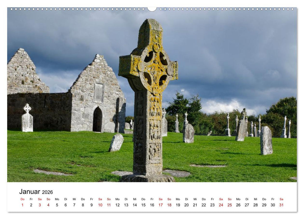 Irland – Magische Orte zwischen Meer und Geschichte (CALVENDO Premium Wandkalender 2026)