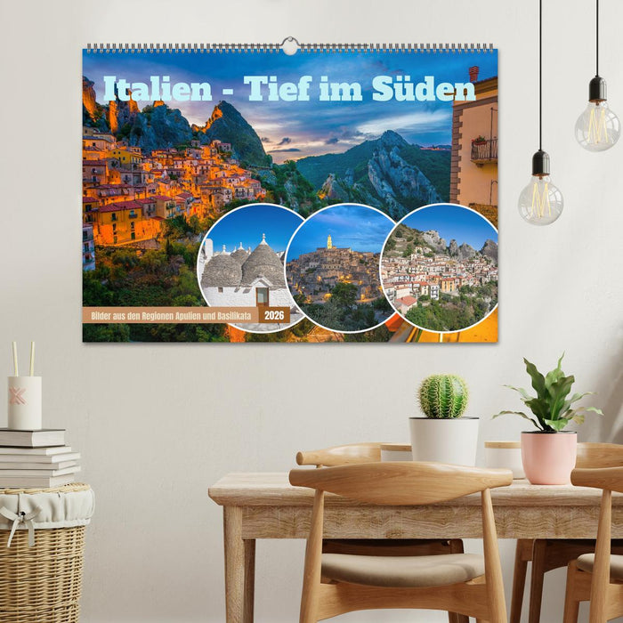 Italien - Tief im Süden (CALVENDO Wandkalender 2026)