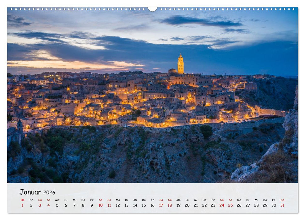 Italien - Tief im Süden (CALVENDO Wandkalender 2026)
