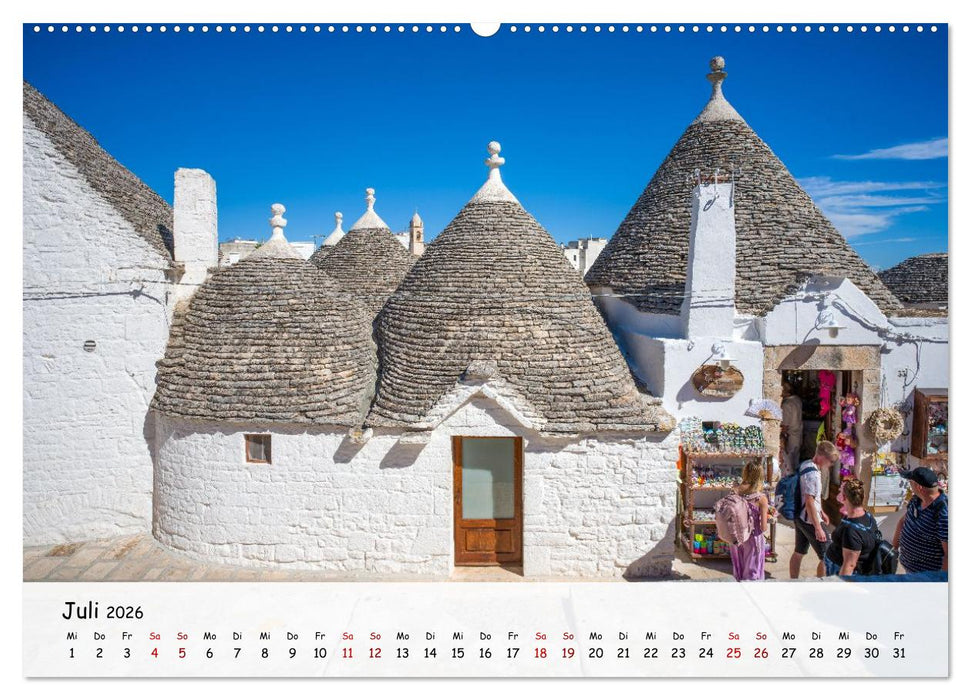 Italien - Tief im Süden (CALVENDO Premium Wandkalender 2026)