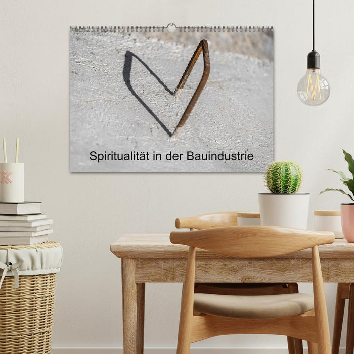 Spiritualität in der Bauindustrie (CALVENDO Wandkalender 2026)