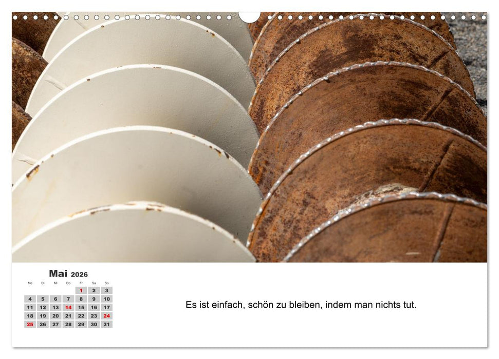 Spiritualität in der Bauindustrie (CALVENDO Wandkalender 2026)