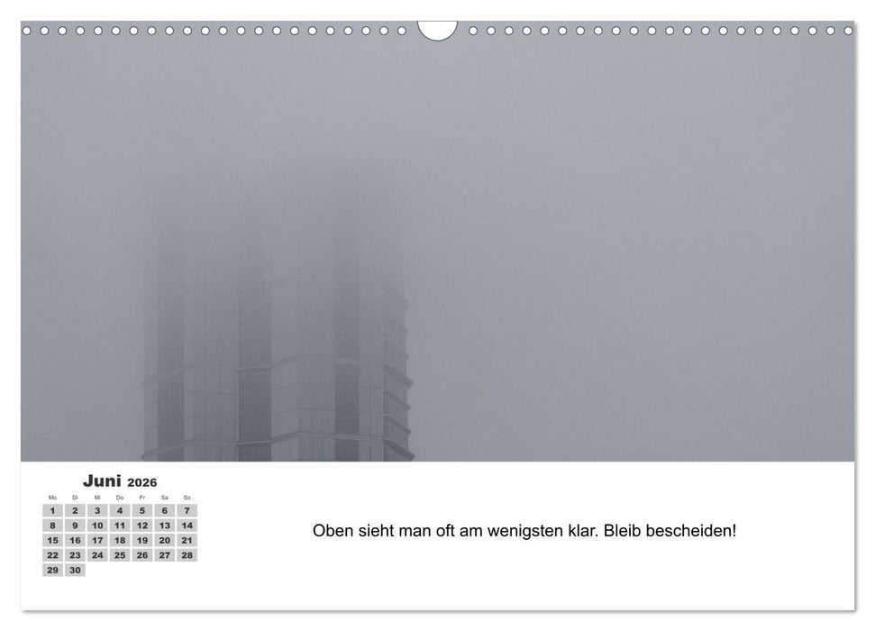 Spiritualität in der Bauindustrie (CALVENDO Wandkalender 2026)