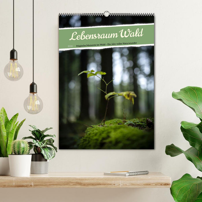 Lebensraum Wald (CALVENDO Wandkalender 2026)