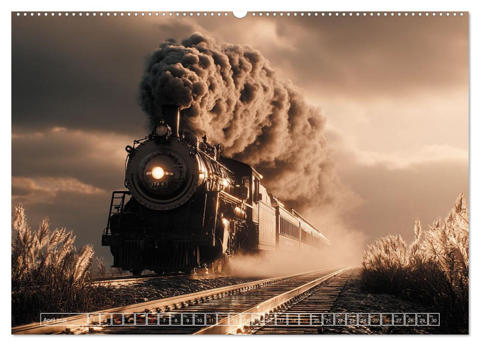 Stahlgiganten unter Dampf (CALVENDO Premium Wandkalender 2026)