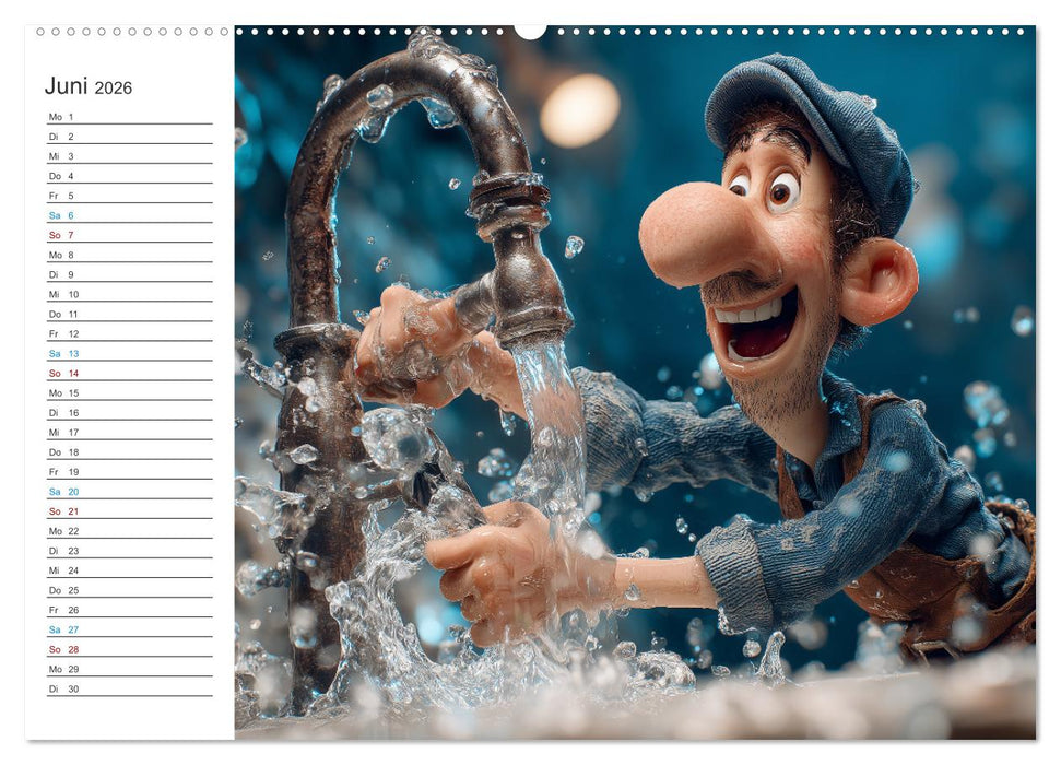 Kaffee, Kabel, Katastrophen (CALVENDO Wandkalender 2026)