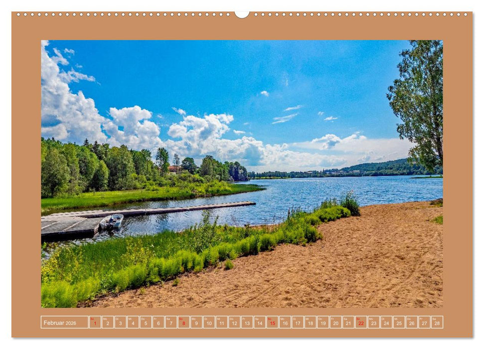 Oslo - Stadt am Fjord (CALVENDO Premium Wandkalender 2026)