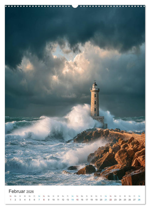 Sehnsucht nach dem Meer (CALVENDO Premium Wandkalender 2026)