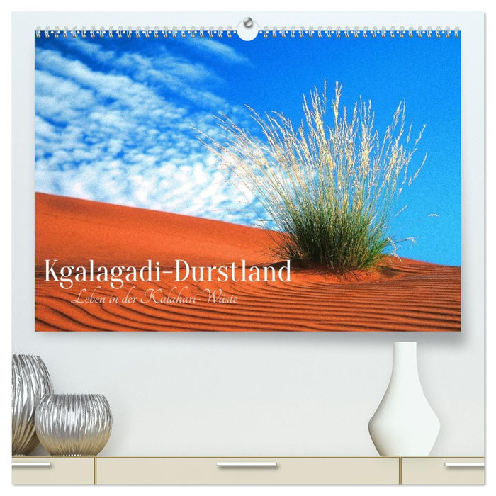 Kgalagadi-Durstland (CALVENDO Premium Wandkalender 2026)