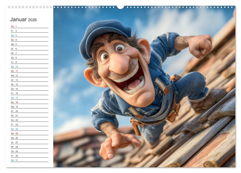 Kaffee, Kabel, Katastrophen (CALVENDO Premium Wandkalender 2026)