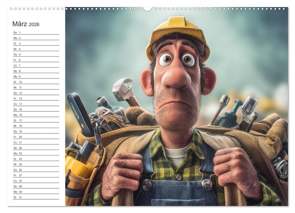 Kaffee, Kabel, Katastrophen (CALVENDO Premium Wandkalender 2026)