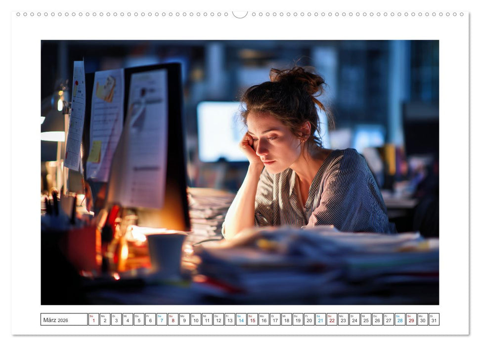 Echt Menschlich Berufung (CALVENDO Wandkalender 2026)