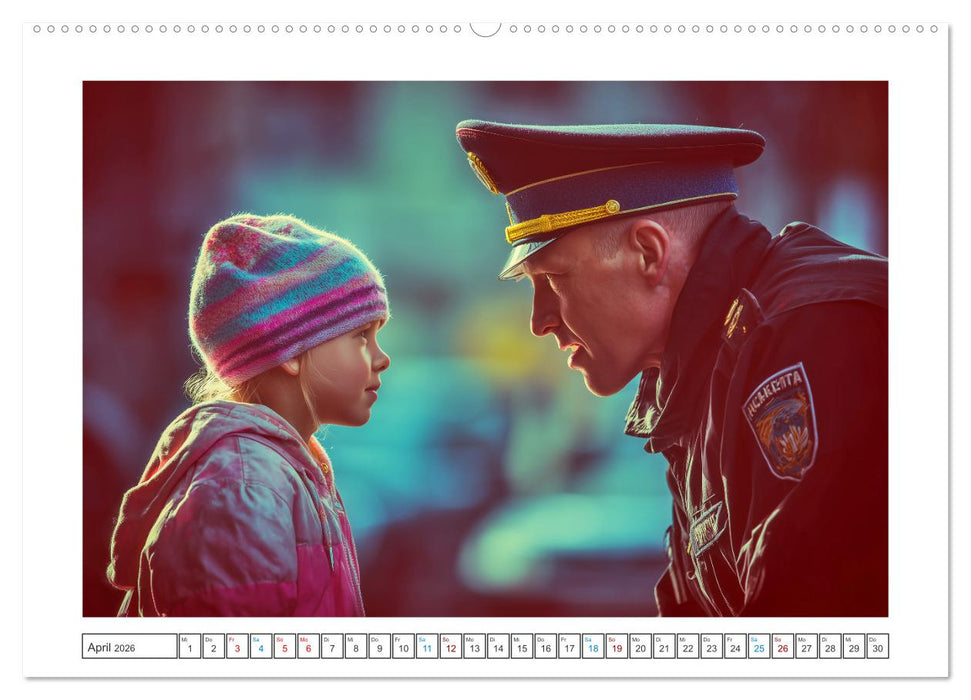 Echt Menschlich Berufung (CALVENDO Wandkalender 2026)