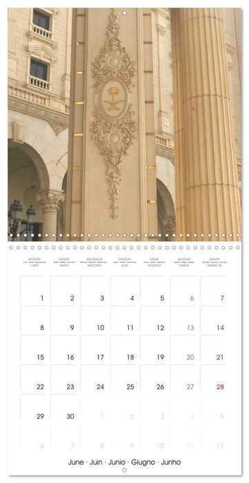 Kingdom of Saudi Arabia Riyadh and Jeddah (CALVENDO Monthly Calendar 2026)