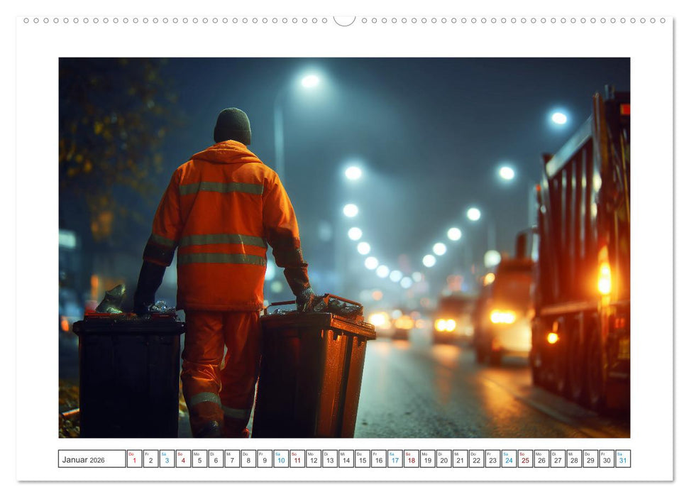 Echt Menschlich Berufung (CALVENDO Premium Wandkalender 2026)