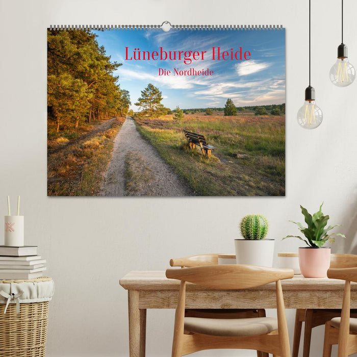 Lüneburger Heide: Die Nordheide (CALVENDO Wandkalender 2026)