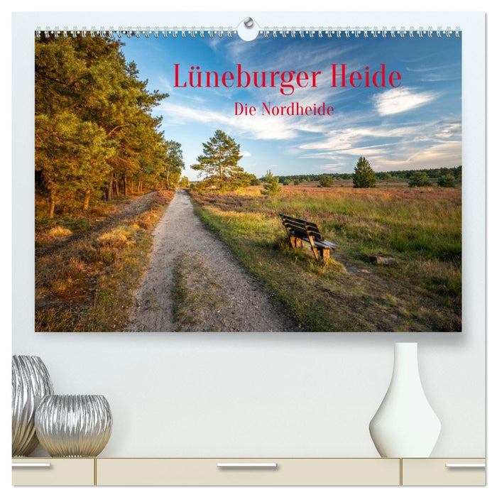 Lüneburger Heide: Die Nordheide (CALVENDO Premium Wandkalender 2026)