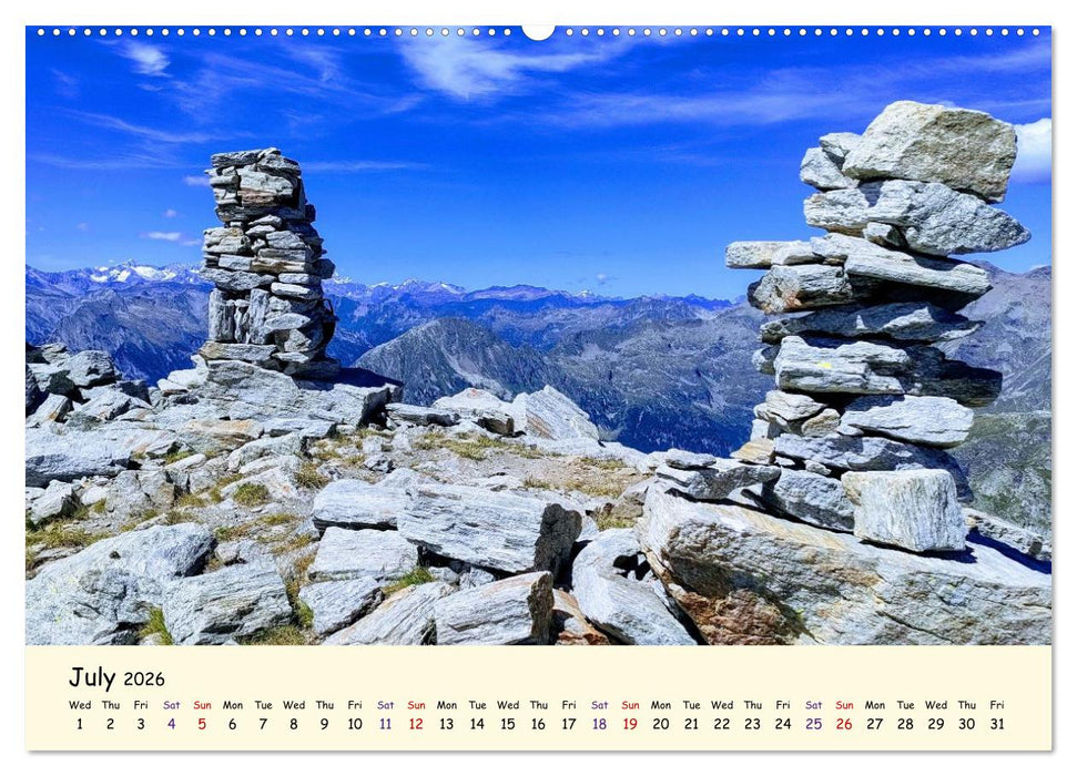Switzerland and its majestic Alps (CALVENDO Premium-Calendar 2026)
