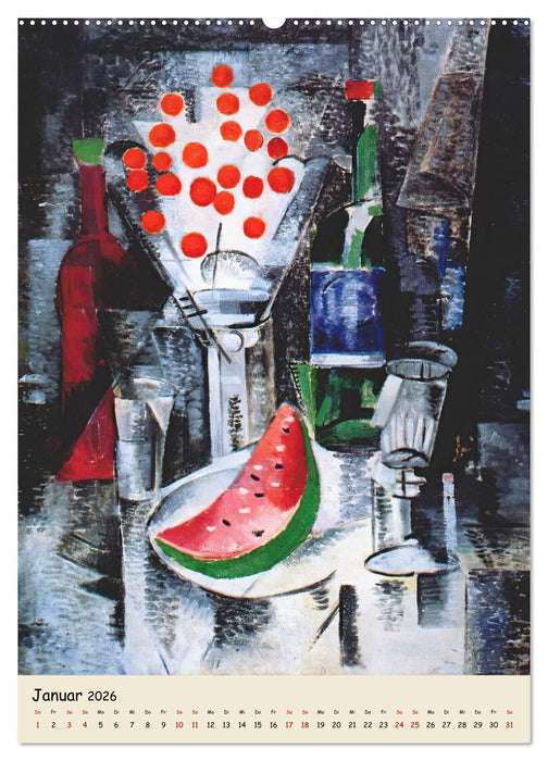 Die Amazone der Avantgarde (CALVENDO Premium Wandkalender 2026)