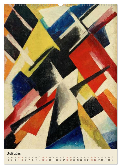 Die Amazone der Avantgarde (CALVENDO Premium Wandkalender 2026)