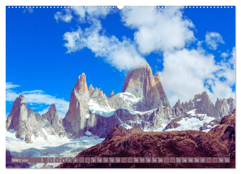 Patagonien - Naturwunder am Ende der Welt (CALVENDO Wandkalender 2026)