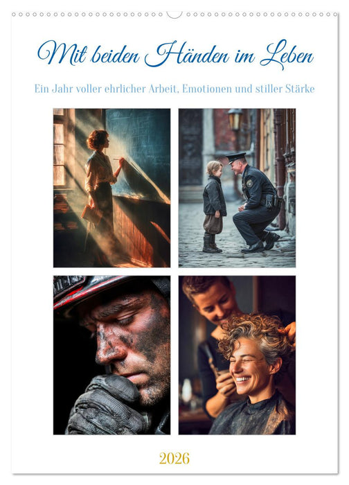 Mit beiden Händen im Leben (CALVENDO Wandkalender 2026)