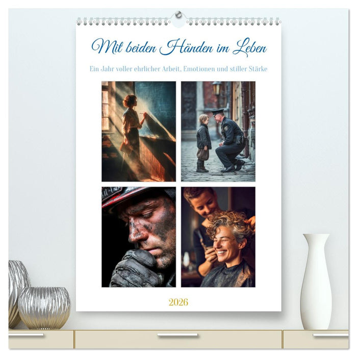 Mit beiden Händen im Leben (CALVENDO Premium Wandkalender 2026)