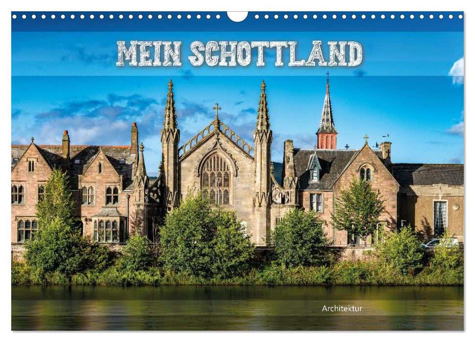 Mein Schottland - Architektur (CALVENDO Wandkalender 2026)
