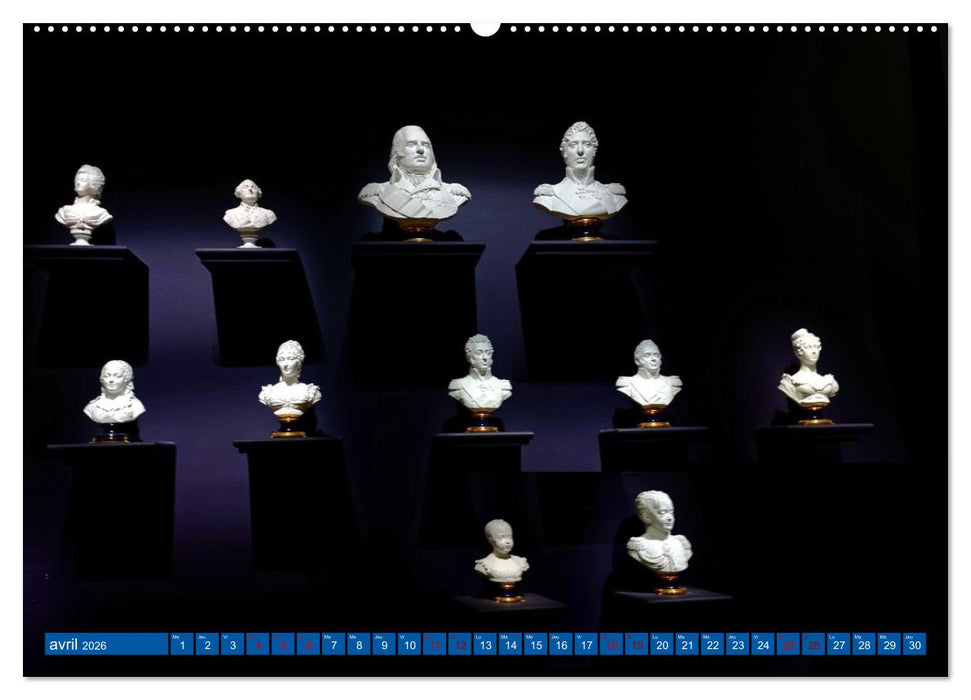 Le dernier sacre d'un Roi de France : Charles X (CALVENDO Calendrier mensuel 2026)