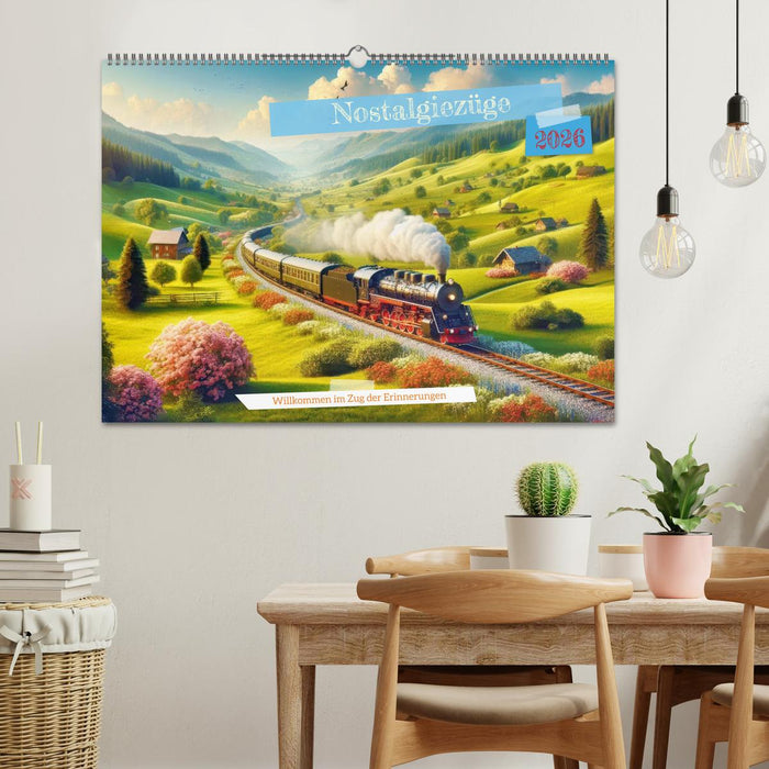 Nostalgiezüge (CALVENDO Wandkalender 2026)