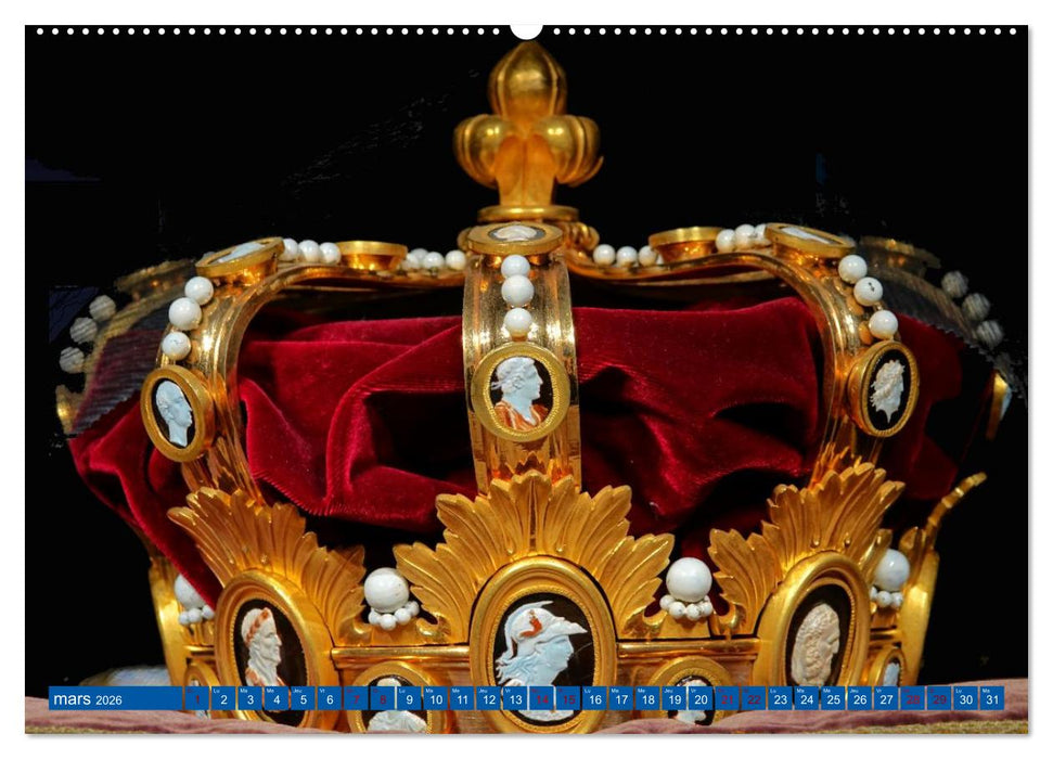 Le dernier sacre d'un Roi de France : Charles X (CALVENDO Calendrier supérieur 2026)