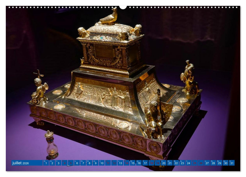 Le dernier sacre d'un Roi de France : Charles X (CALVENDO Calendrier supérieur 2026)