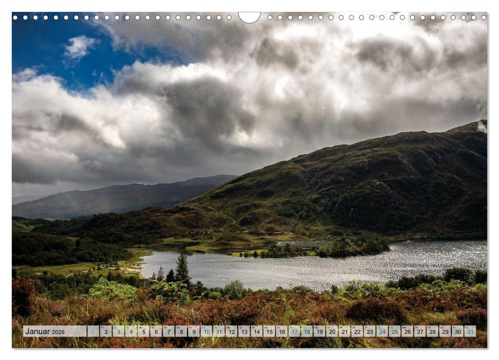 Mein Schottland - Landschaften (CALVENDO Wandkalender 2026)