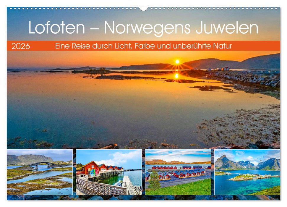 Lofoten - Norwegens Juwelen (CALVENDO Wandkalender 2026)