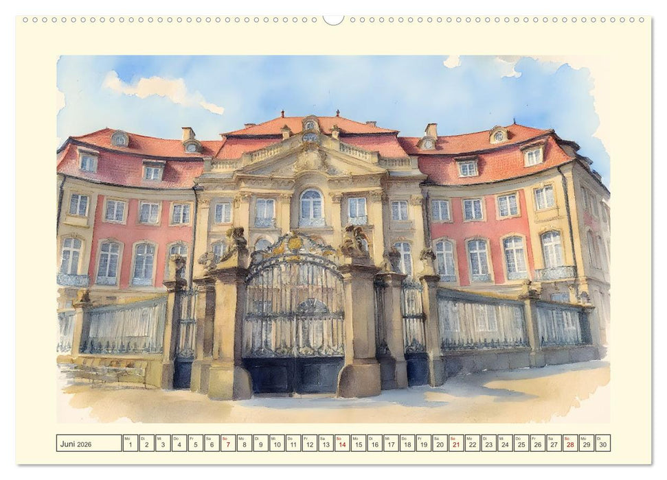 Liebenswerte Stadt Münster (CALVENDO Premium Wandkalender 2026)
