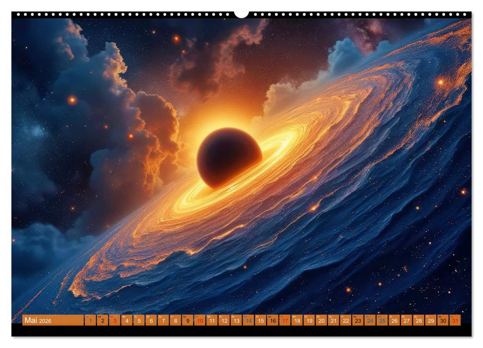 Ferne Galaxien (CALVENDO Premium Wandkalender 2026)