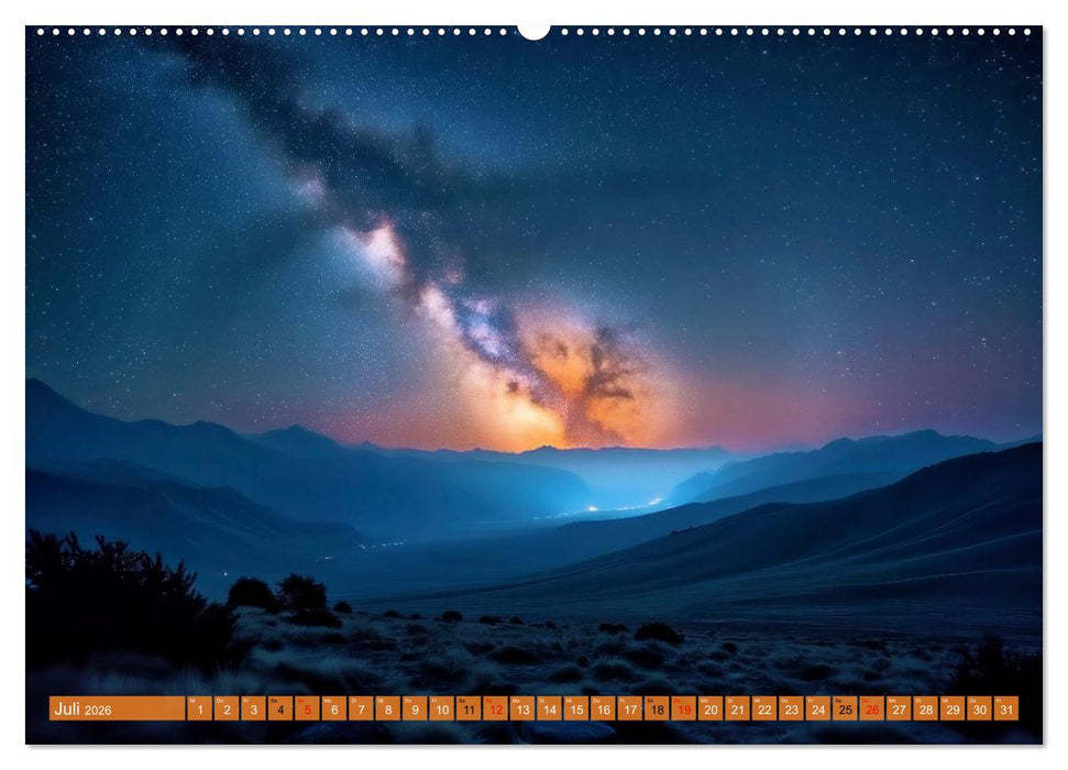 Ferne Galaxien (CALVENDO Premium Wandkalender 2026)