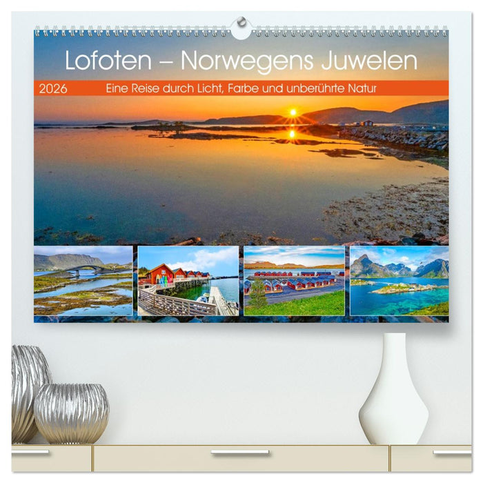 Lofoten - Norwegens Juwelen (CALVENDO Premium Wandkalender 2026)