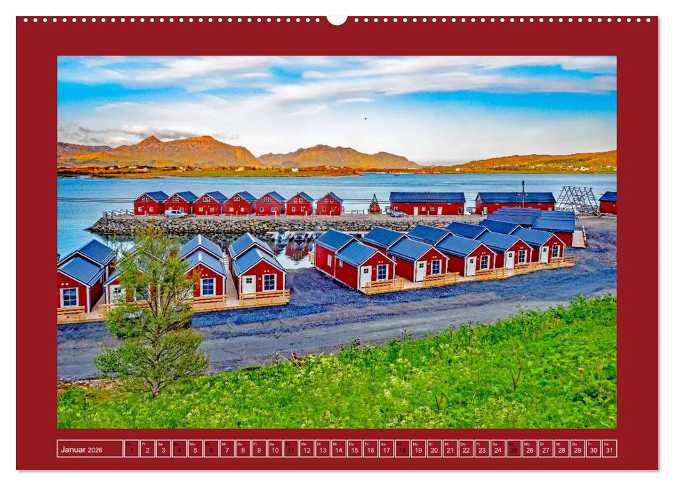 Lofoten - Norwegens Juwelen (CALVENDO Premium Wandkalender 2026)