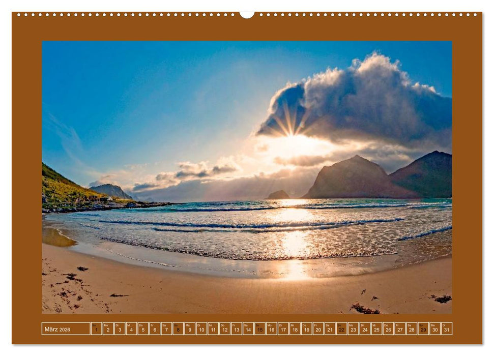 Lofoten - Norwegens Juwelen (CALVENDO Premium Wandkalender 2026)
