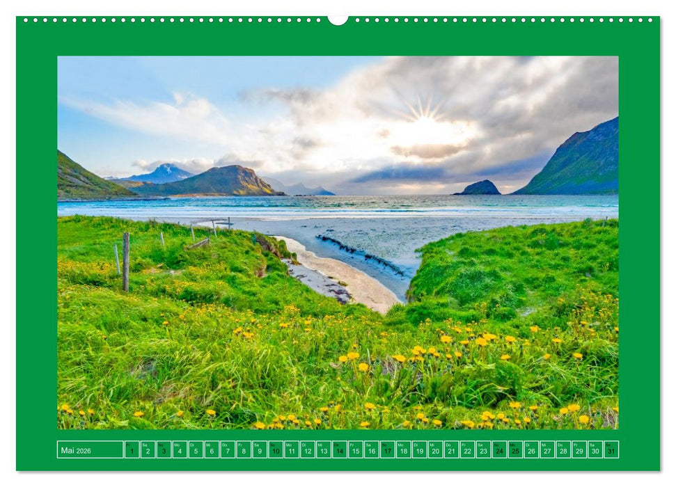 Lofoten - Norwegens Juwelen (CALVENDO Premium Wandkalender 2026)