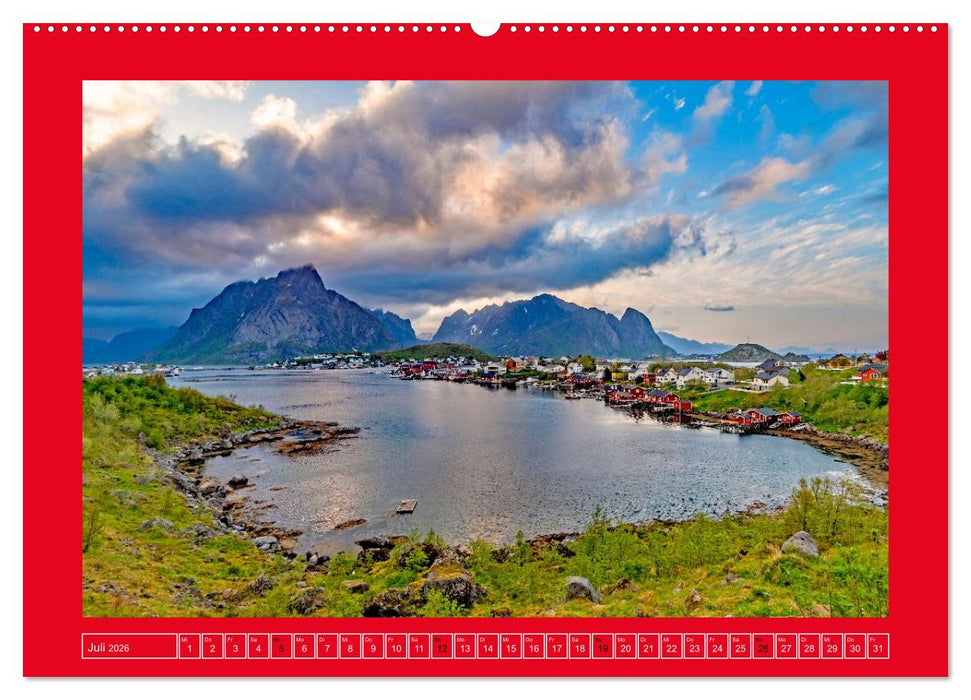 Lofoten - Norwegens Juwelen (CALVENDO Premium Wandkalender 2026)
