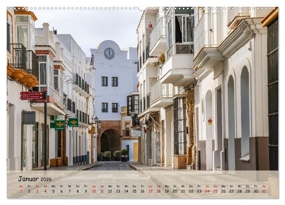Rota, in Spanien (CALVENDO Premium Wandkalender 2026)