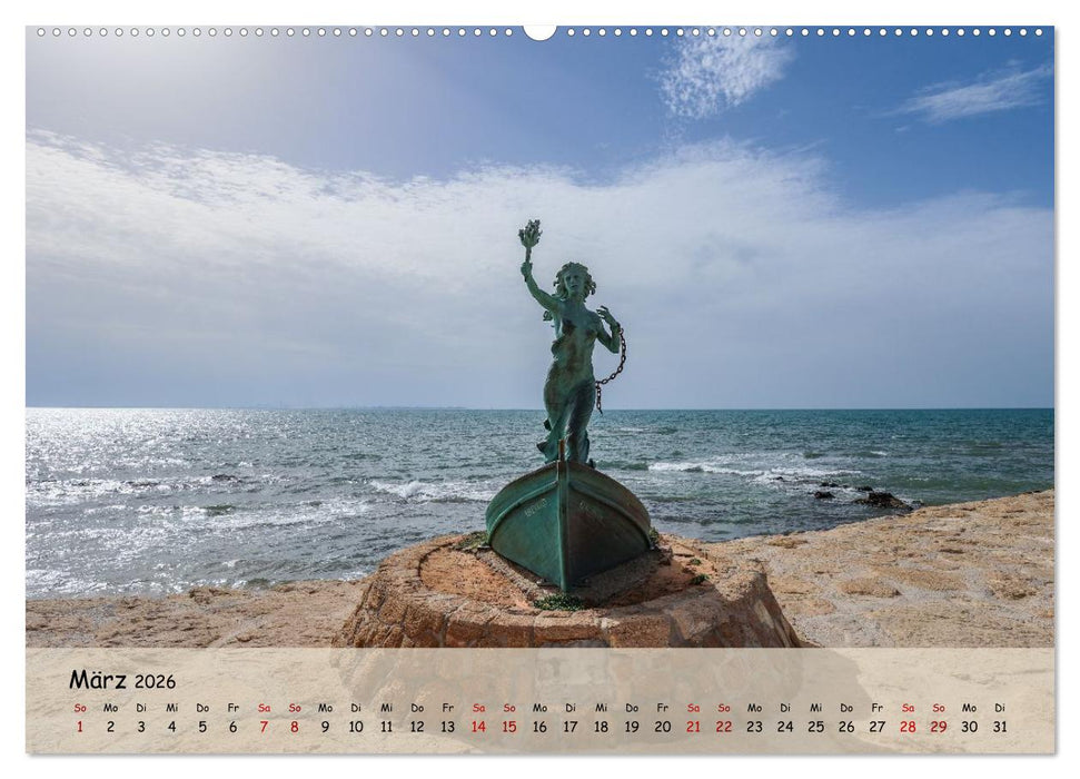 Rota, in Spanien (CALVENDO Premium Wandkalender 2026)