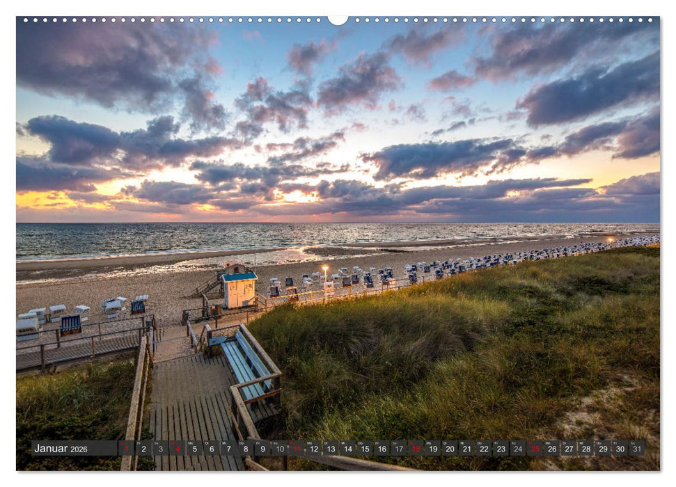 Magisches Sylt. Bezaubernde Landschaft (CALVENDO Premium Wandkalender 2026)